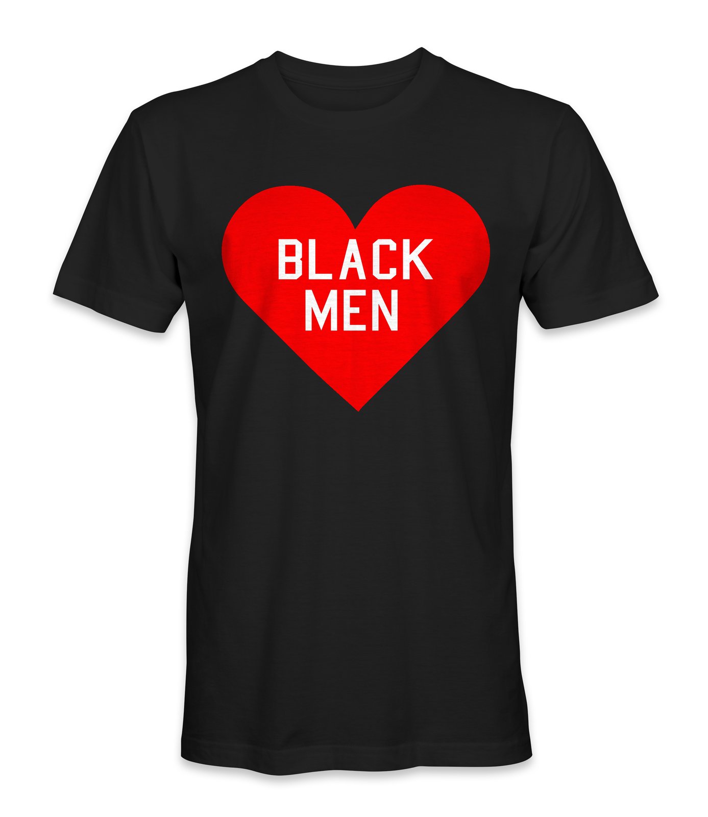 Love Black Men Fitted Tee